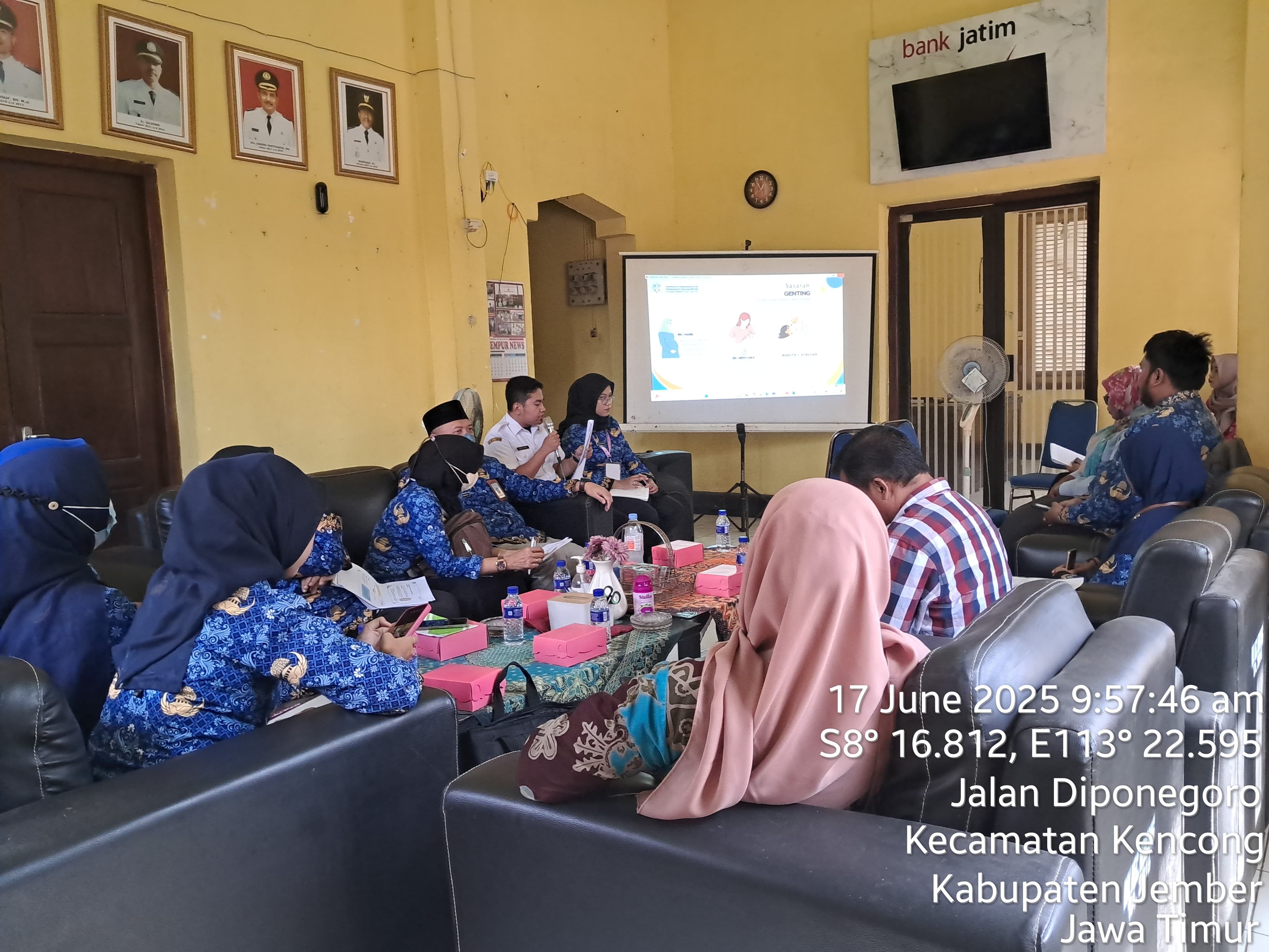 Mini Lokakarya Kecamatan Kencong Sepakati Rencana Tindak Lanjut Penurunan Stunting