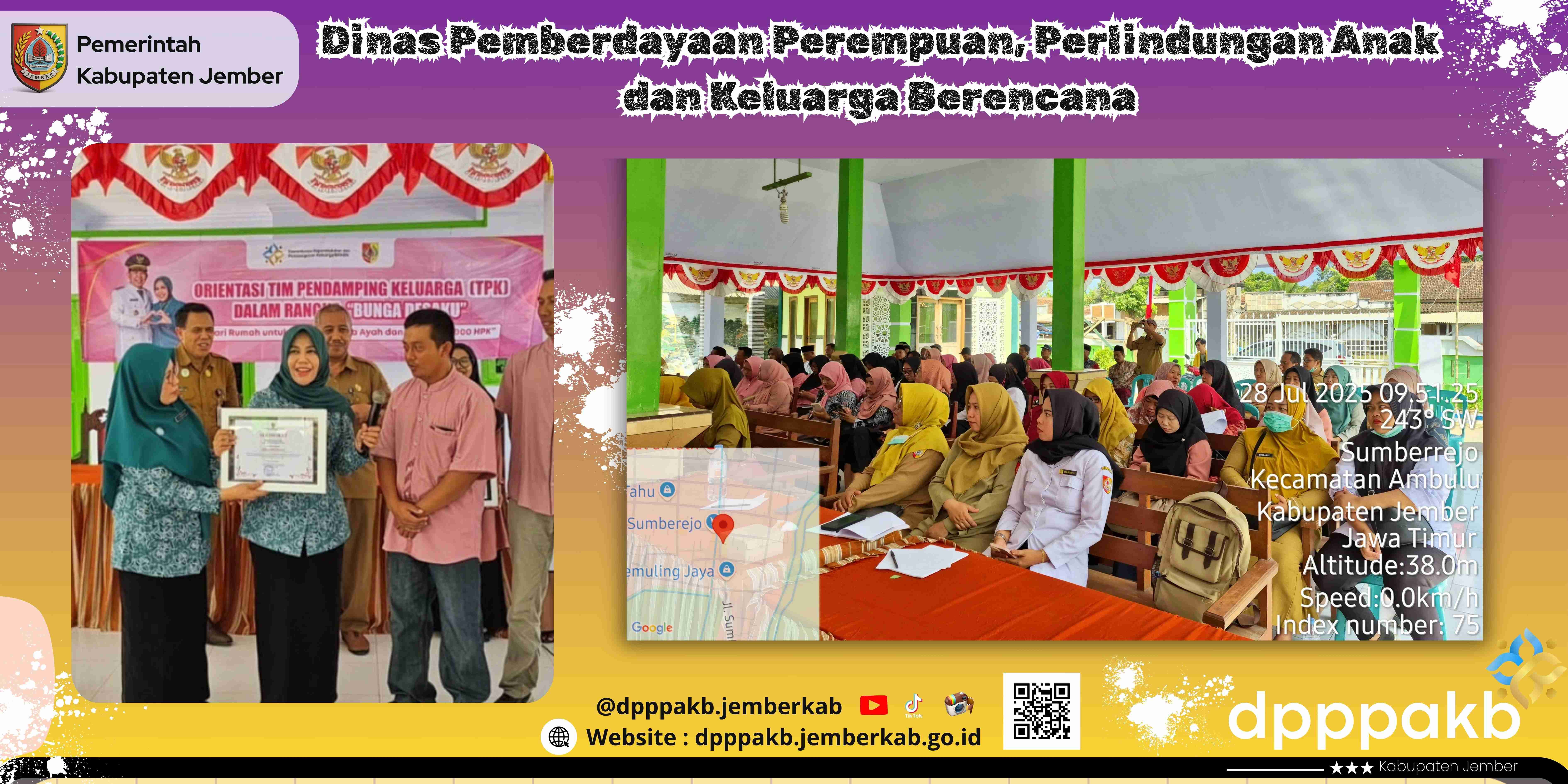 "Bunga Desaku" Hadir di Sumberejo: Perkuat Peran Ayah dan Kader TPK untuk 1000 HPK