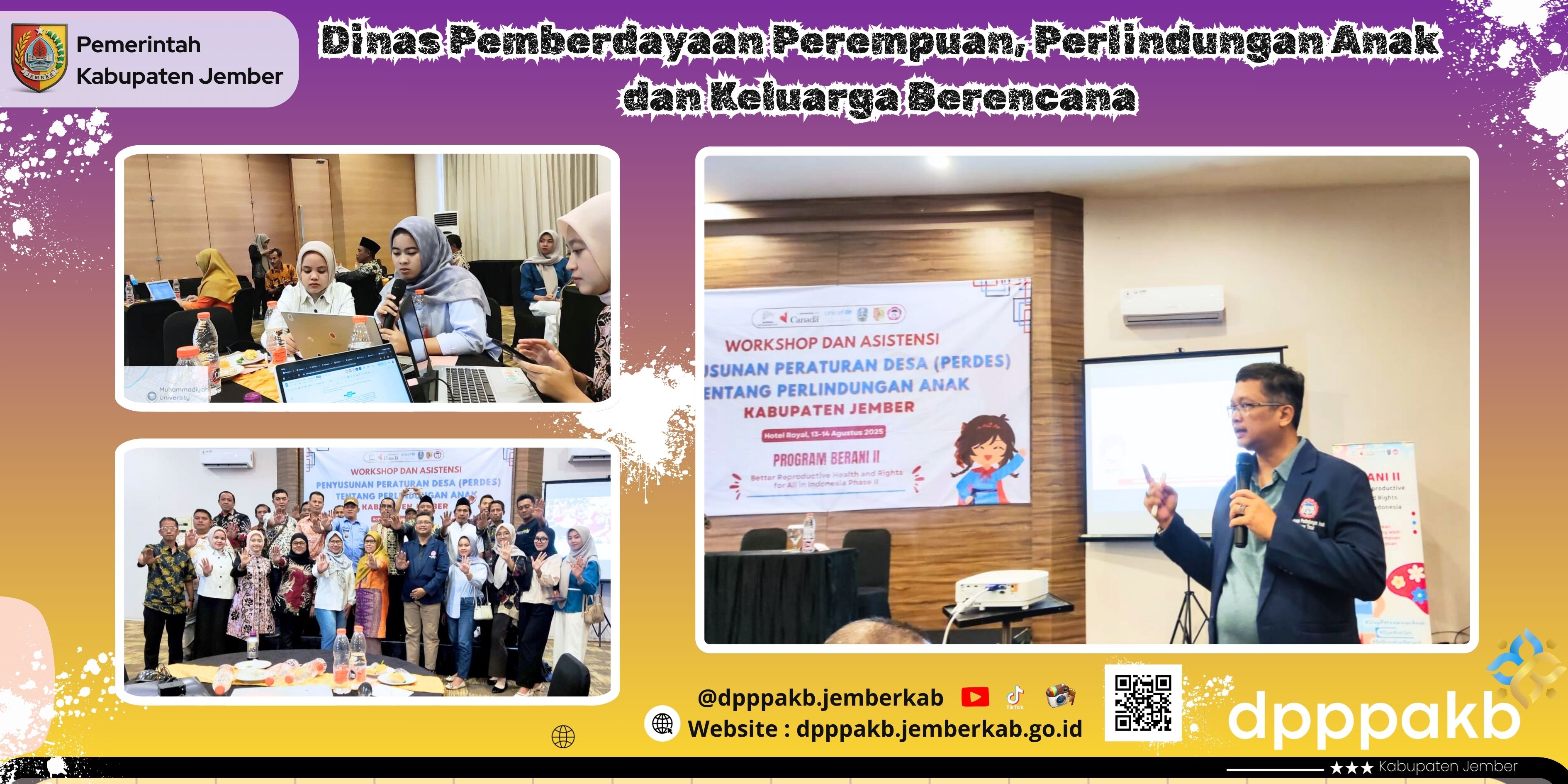 Lahirkan Perdes Perlindungan Anak, Lima Desa di Jember Siap Wujudkan Lingkungan Ramah Anak