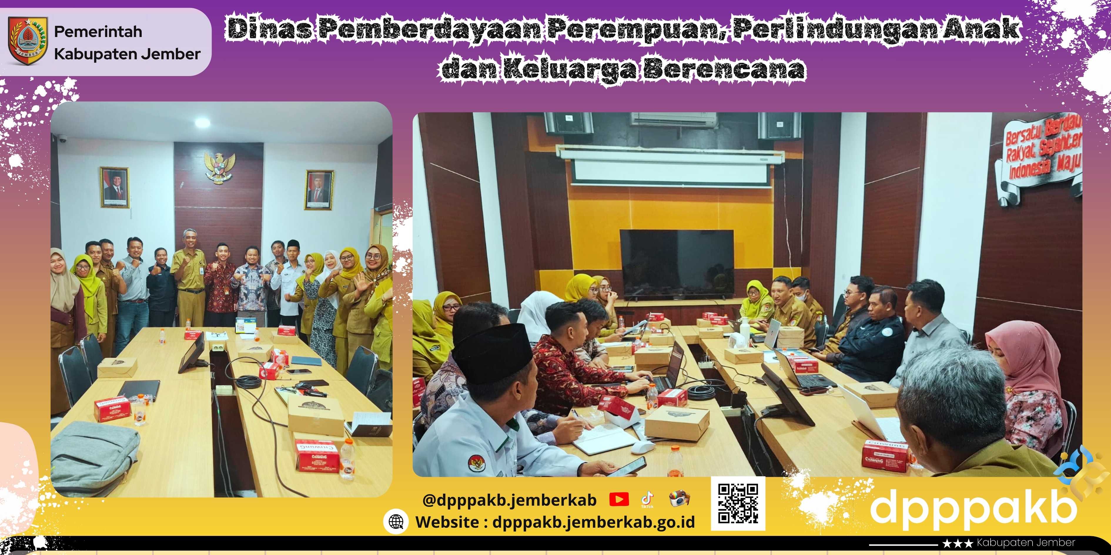 DP3AKB Jember Tuai Apresiasi Kemendagri atas Inovasi Penanganan Kesehatan Reproduksi dan Dispensasi Nikah